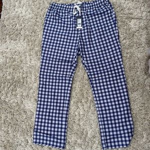 NWT Vineyard, vines, men’s lounge plaid pants